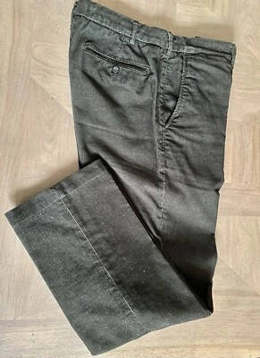 Jack Spade Men’s Corduroy Flat Front Classic Fit Chino 33x28.5 Dark Green *Read* - Image 1 of 4