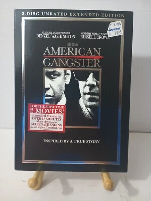 American Gangster (2-DVD, 2008, Widescreen) Washington/Crowe NEW FREE SHIPPING - Image 1 of 3