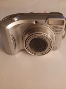 Nikon COOLPIX 4800 4.0MP Digital Camera - Silver Used- Untested Read Description - Picture 1 of 5