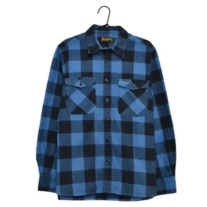 Pike Brothers Flanell Kariert Kariert Herren Hemd Größe M Made in Portugal - Bild 1 von 12