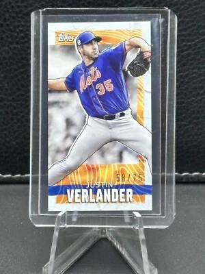 Topps Rip Baseball Mini Justin Verlander 58/75 - Image 1 of 2