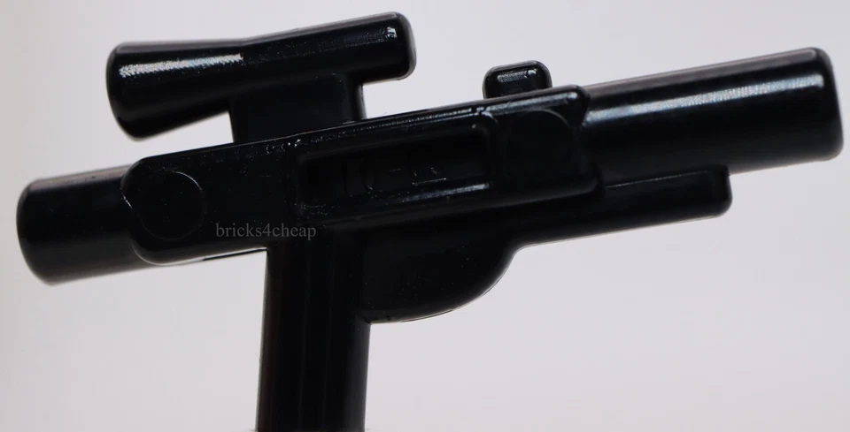 Lego Star Wars Black Blaster Minifigura Arma Corta Foto 1 de 1