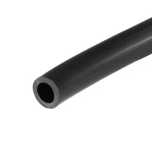 Fuel Line Hose 4mm ID 6mm OD 3.3ft Oil Line Fuel Pipe Rubber Water Hose Black - Picture 1 of 5