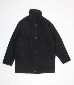 Chaqueta negra para hombre C&A talla S cremallera - bolsillos - Imagen 1 de 10