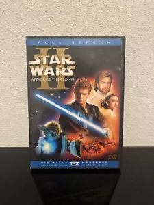 Star Wars Episode II: Attack of the Clones (DVD, 2002, 2-Disc Set, Full Screen). - Picture 1 of 4