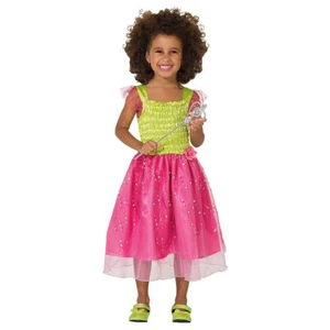 BLUMEN FEE KOSTÜM KINDER Karneval Prinzessin Elfe Kleid Party Blumenfee Mädchen - Bild 1 von 1