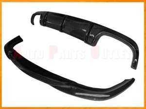 GH Carbon Fiber Front Lip w/ Diffuser  For 2003-2005 M-BENZ W211 E55 Sedan Only - Picture 1 of 3