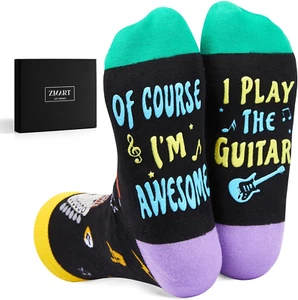Guitar Gifts for Men, Women & Teens - Unique Heavy Metal & Music Gifts for Bass - Picture 1 of 7