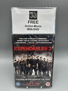 The Expendables 2 (2012) Sylvester Stallone - New & Sealed DVD & Free Movie - Foto 1 di 3
