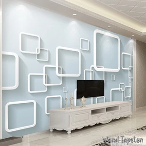 Vlies Fototapete Wandtapete Wandbilder 3D Geometrische Quadratische 4078 - Bild 1 von 4