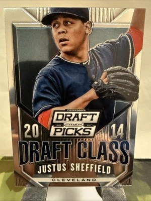 Justus Sheffield #29 Prizm Perrenial Draft Picks Baseball 2014 Cleveland - Image 1 of 2