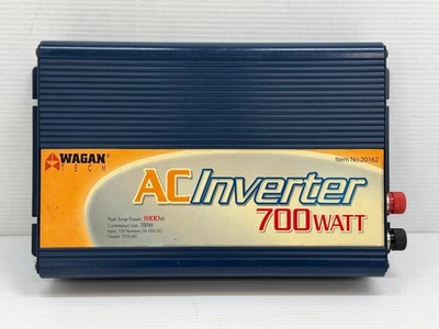 Wagan Tech AC Interverter 700W Continuous Use/1800W Peak Surge Power No. 20162 - Image 1 of 4