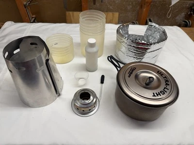 Trail Designs Caldera Cone Bundle: Alcohol Stove, Titanium 1.5 L Pot, Windscreen - Image 1 of 4