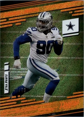2021 Prestige Xtra Points Premium Orange #12 DeMarcus Lawrence /75 - FB - Image 1 of 2