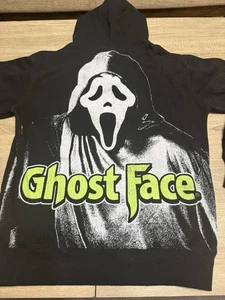 Ghost Face Hoodie Scream Movie schwarz Pullover Kapuzenpullover Bioworld Sweatshirt Small - Bild 1 von 6