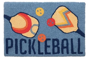 Pickleball Jellybean Rug 30x20 Indoor/Outdoor Accent Rug New! Vibrant Unique - Picture 1 of 8