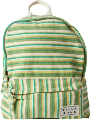 Mochila de lona Billabong Mini Mama para mujer, verde palma, mediana sellada nueva Foto 1 de 4