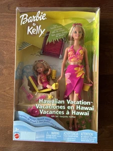 Barbie & Kelly Hawaiian Vacation Doll Set B2712 2003 Mattel Neu Versiegelt - Bild 1 von 7
