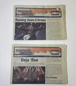 Lot of 2 2006 Bonnaroo Beacon Newspapers June 16 17 Onsite Paper Tom Petty - Picture 1 of 9