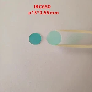 15x0.55mm infrared cut-off absorption filter IRC650 visible light transmission - Picture 1 of 5