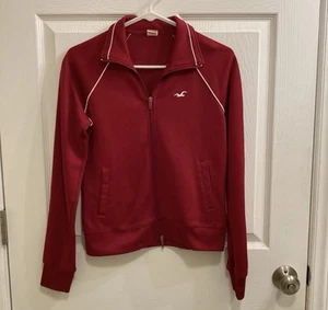Rote Hollister Jacke - Bild 1 von 8
