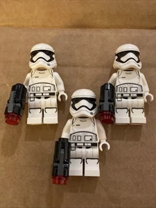 3x Lego Star Wars First Order Stormtrooper Minifigur sw0667 Lot - Bild 1 von 2