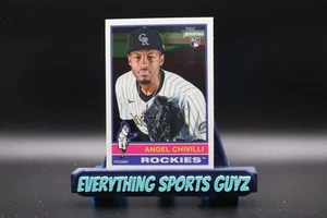 2025 Topps Heritage Baseball - Angel Chivilli #230 Chrome (RC) - Picture 1 of 2