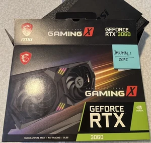 MSI NVIDIA GeForce RTX 3060 12GB GDDR6 Graphics Card - GamingX - Picture 1 of 9