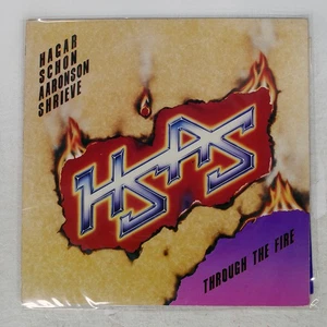 HSAS THROUGH THE FIRE GEFFEN 28AP2825 Japan INSERT VINYL LP - Picture 1 of 1