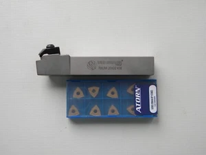 Soporte exterior derecho TWLNR 2020 K06 plus 10 placas WNMG 060 404 para acero - Imagen 1 de 3