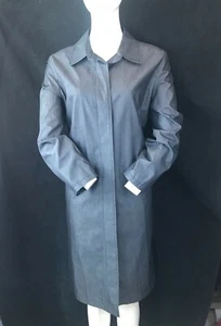 NUAGE Women's Long Sleeve Concealed Button Overcoat Mac UK 14 - Picture 1 of 7