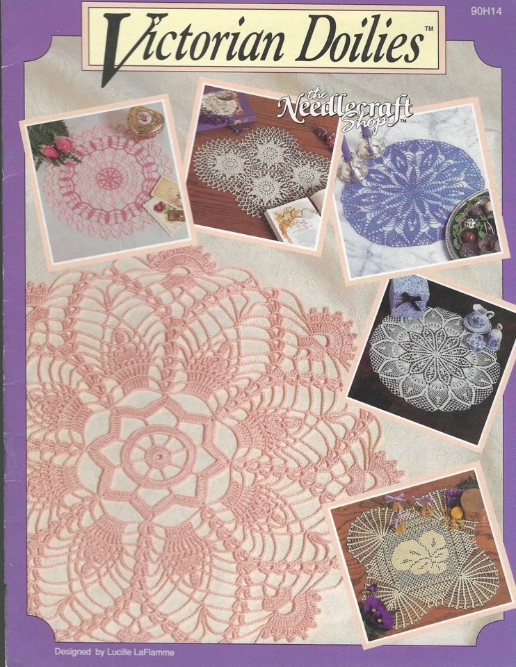 Victorian Doilies ~ The Needlecraft Shop - Thread Crochet Leaflet - 90H14 - Image 1 of 1