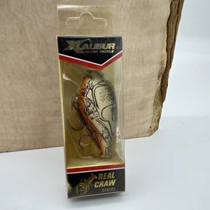 XCalibur XCS100 Silent 2" Real Craw Series Crankbait Square Bill Bass Fishing - Picture 1 of 2