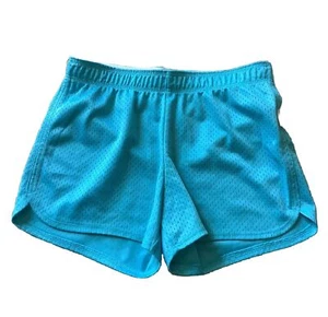 SO Athletic Short Elastic Waist Blue Stretch Youth Girls Size S Small 8 GUC - Picture 1 of 11