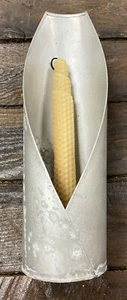 Wallin Forge Primitive Vintage Tin Style Candle Holder Wall Mount or Hand Held - Picture 1 of 4