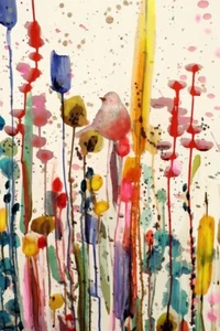 Ce Doux Matin by Sylvie Demers Giclee Art Print on Paper or Canvas Ships Free - Picture 1 of 3