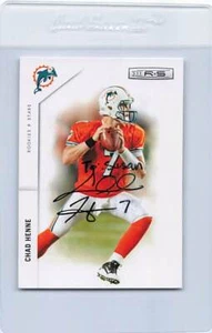 2011 Rookies & Stars #79 Chad Henne Dolphins Signed Auto *K8836 - Picture 1 of 2