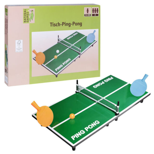 Mini Mesa de Ping Pong / Mesa de Ping Pong - TT160 - Con 2 Palas y 3  Pelotas