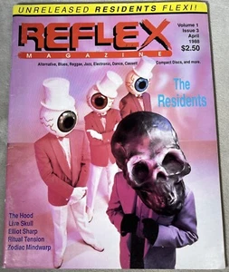 Reflex Magazine Volume 1 Issue 3 April 1988 The Residents Flex Elliot Sharp - Picture 1 of 8