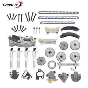 Kit de cadena de distribución para Chevy Camaro 2010-2015 bomba de aceite y cámara Phaser 4VVT 12630918 - Imagen 1 de 12