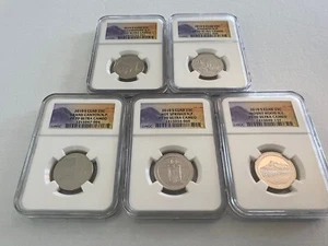 2010-S CLAD NATIONAL PARK QUARTER SET NGC PF70 ULTRA CAMEO - Picture 1 of 4