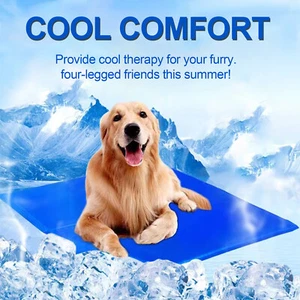Dog Cooling Mat, Pet Cooling Mat For Dogs And Cats, Pressure Activated Dog Cooli - Picture 1 of 8