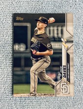 2020 Topps Update Series Zach Davies #U-155 San Diego Padres