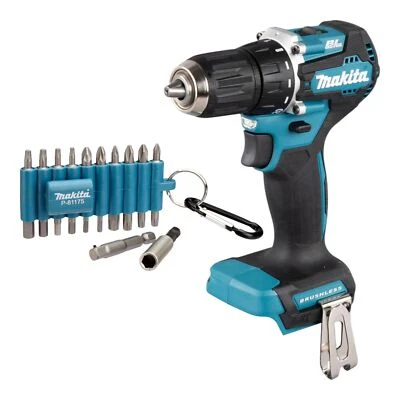 Makita DDF 487 Z Akku Bohrschrauber 18 V 40 Nm Brushless + 22 tlg. Bit Set - Bild 1 von 4