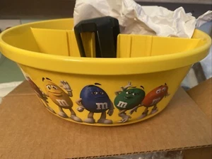 M&Ms CANDY BOWL CVS STORE DISPLAY COLLECTIBLE 12.5” W X 4.5” tall New!! - Picture 1 of 6