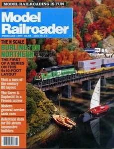Model Railroader February, 1990 - Picture 1 of 1