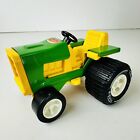 Vintage Tonka Pressed Steel Green And Yellow Tractor Model 811002