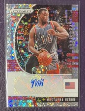 2020-21 Panini Prizm Draft Picks Prospect Fast Break Mustapha Heron Auto RC