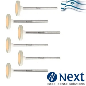 Lote x 6 Dental Lab Diamond Bur pulidora cerámica fina Israel hp porcelana 16 mm - Imagen 1 de 3