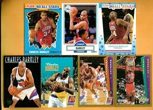 LOTE CHARLES BARKLEY X7 1990 FLEER 89 ALL STAR SKYBOX CENTRO ESCENARIO FLEER SUNS - Imagen 1 de 3